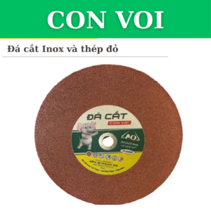 Đá cắt inox và thép đỏ
